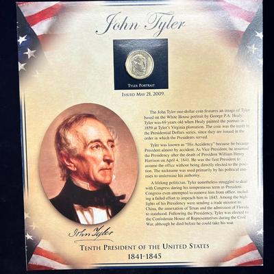 John Tyler - The United States Presidents Coin Collection by PCS Stamps & Coins