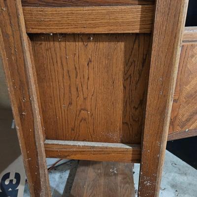Solid Wood Oak Shelves/Cabinet (G-DW)
