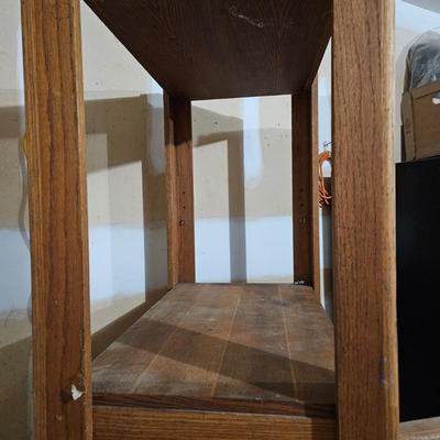 Solid Wood Oak Shelves/Cabinet (G-DW)
