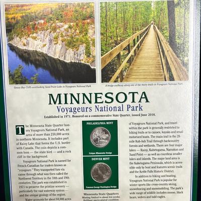 Minnesota Voyageurs National Park - Quarters
