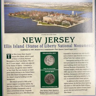 New Jersey Ellis Island (Statue of Liberty National Monument) Quarters
