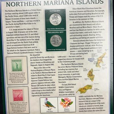 Northern Mariana Islands - American Memorial Park - Quarters