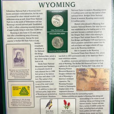 Wyoming Yellowstone National Park Quarters