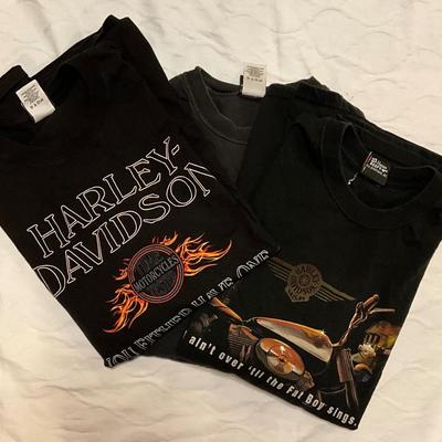 3 Harley Davidson T-shirts 3X