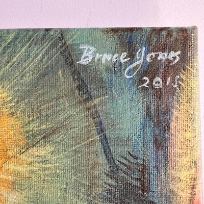 Original Signed Oil Painting on Canvas 12â€ Square