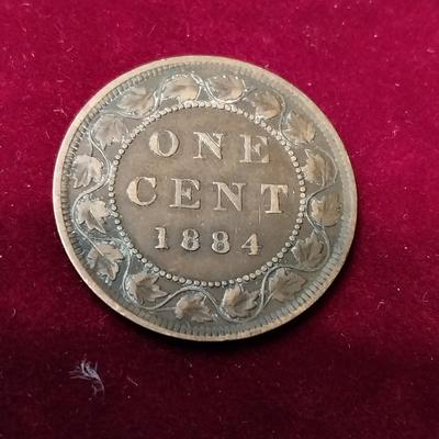 1884 CANADIAN VICTORIA LARGE CENT