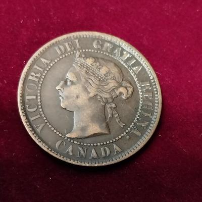 1884 CANADIAN VICTORIA LARGE CENT