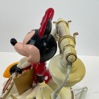 -7- HOME | Vintage Disney Minnie Mouse Telephone | Corded Push Button Landline