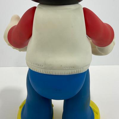 -9- TOY | Vintage 1970â€™s Rubber Plastic Mickey Mouse Baseball Doll