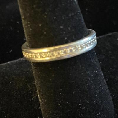 STERLING SILVER ETERNITY BAND