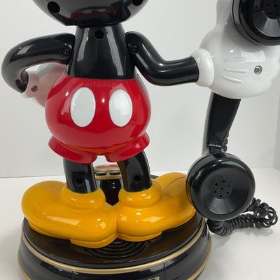 -12- HOME | Vintage Mickey Mouse Animated Telephone