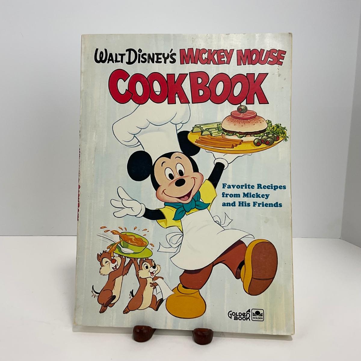 13- BOOK | Vintage Walt Disneys Mickey Mouse Cookbook