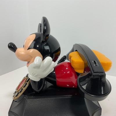 -14- HOME | 1970â€™s Mickey Mouse Rotary Style Push Button Landline