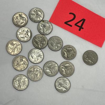 Washington Bicentennial Quarters Lot of 16