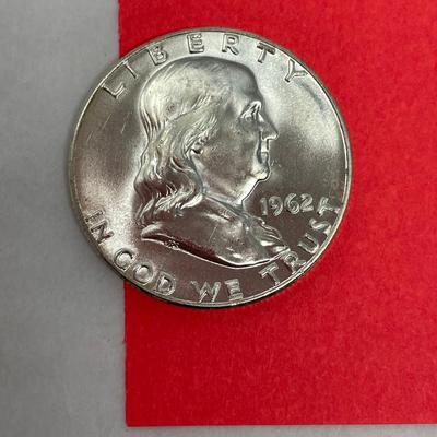 1962 Franklin 1/2 Dollar
