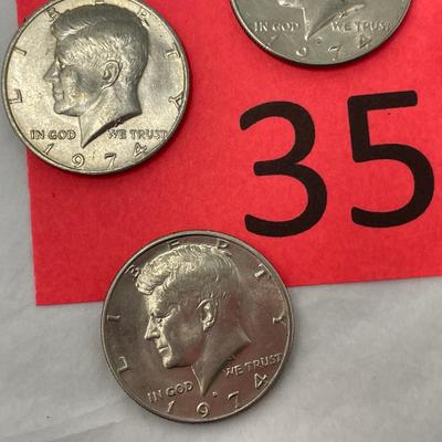1974 Coin Lot