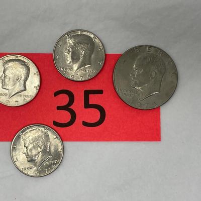 1974 Coin Lot