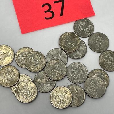 1979 Susan B Anthony Dollars Lot of 20