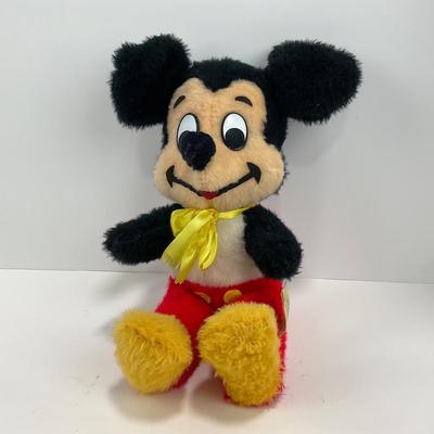 -15- TOY | Vintage Mickey Mouse Plush | Walt Disney Productions California