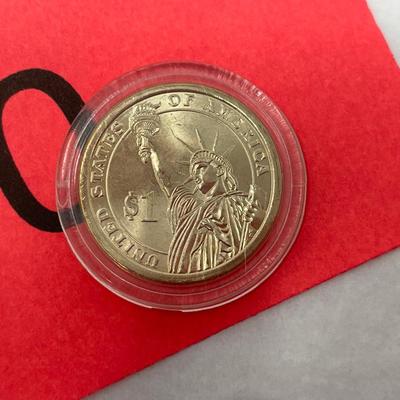 Washington Dollar coin, sealed