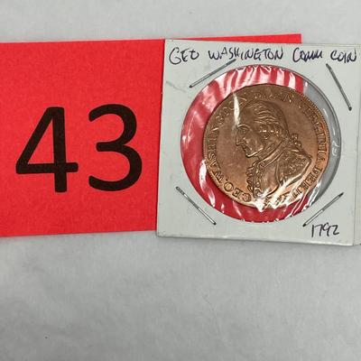 George Washington Copper Commemorative