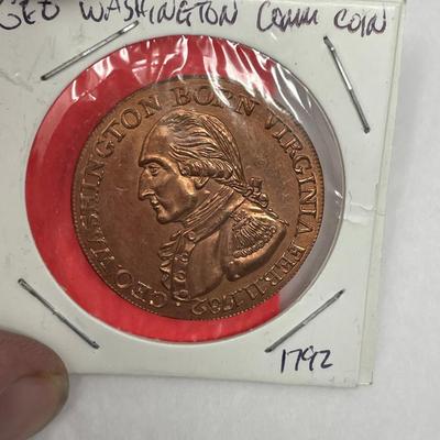 George Washington Copper Commemorative