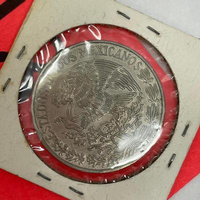 1971 Mexico 5 Pesos Coin