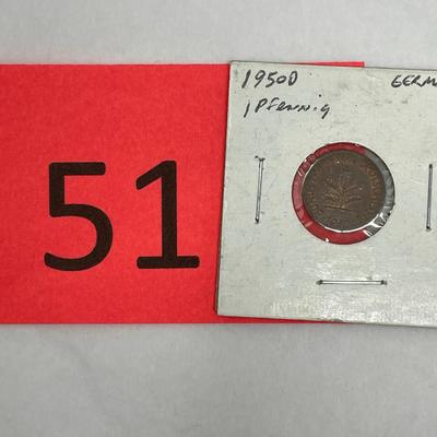 1950 Pfenning German
