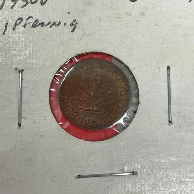 1950 Pfenning German