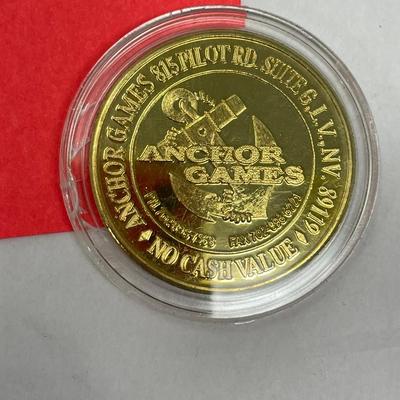 Anchor Games Casino Token Commemorative