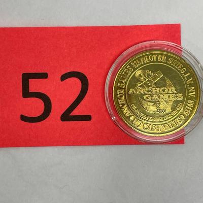 Anchor Games Casino Token Commemorative
