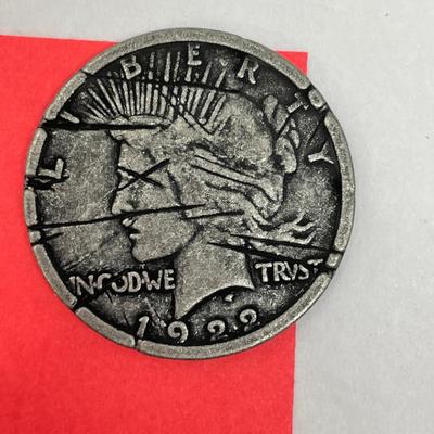 1922 Piece Dollar Copy