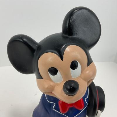 -17- HOME | Vintage Disney Mickey Mouse | Hand Painted Figure