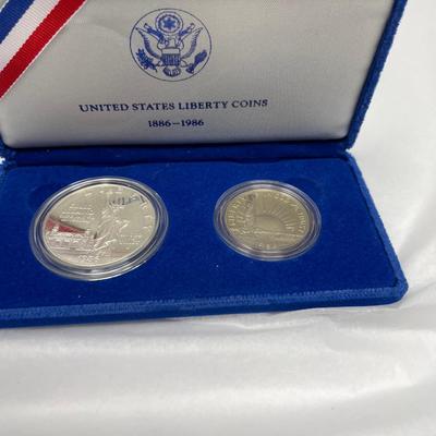 1986 Liberty Coins