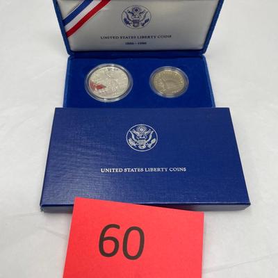 1986 Liberty Coins