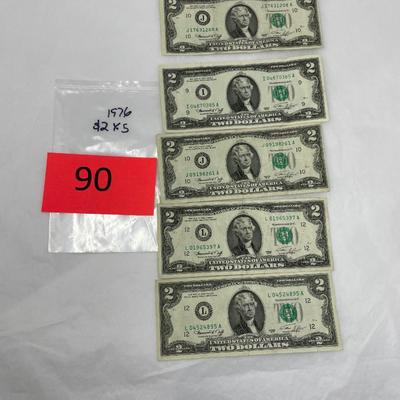 Another Lot of 1976 $2 bills