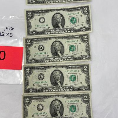 Another Lot of 1976 $2 bills