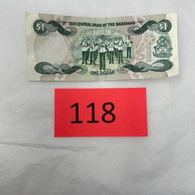 $1 Bahamas Bill