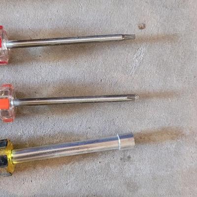 Tool Lot with Vise Grips, Multiple Screwdriver Types, Utility Bar & Mallet