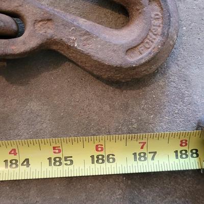 15'7" Chain with Hooks on Both Ends