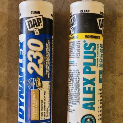 Caulk Guns, Caulk and Caulk Strips