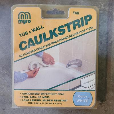 Caulk Guns, Caulk and Caulk Strips