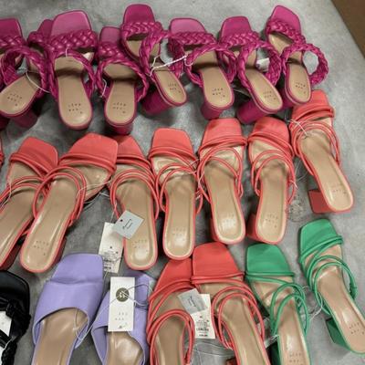 Flipper Bundle TS02 Womenâ€™s Target Shoes - Brand New Shelf Pulls- 12 Pairs