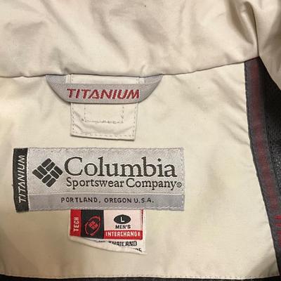 Columbia jacket, L and Manzella gloves L