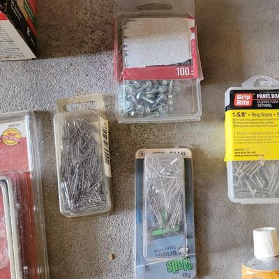 Variety of Nails and Screws
