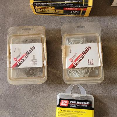 Variety of Nails and Screws