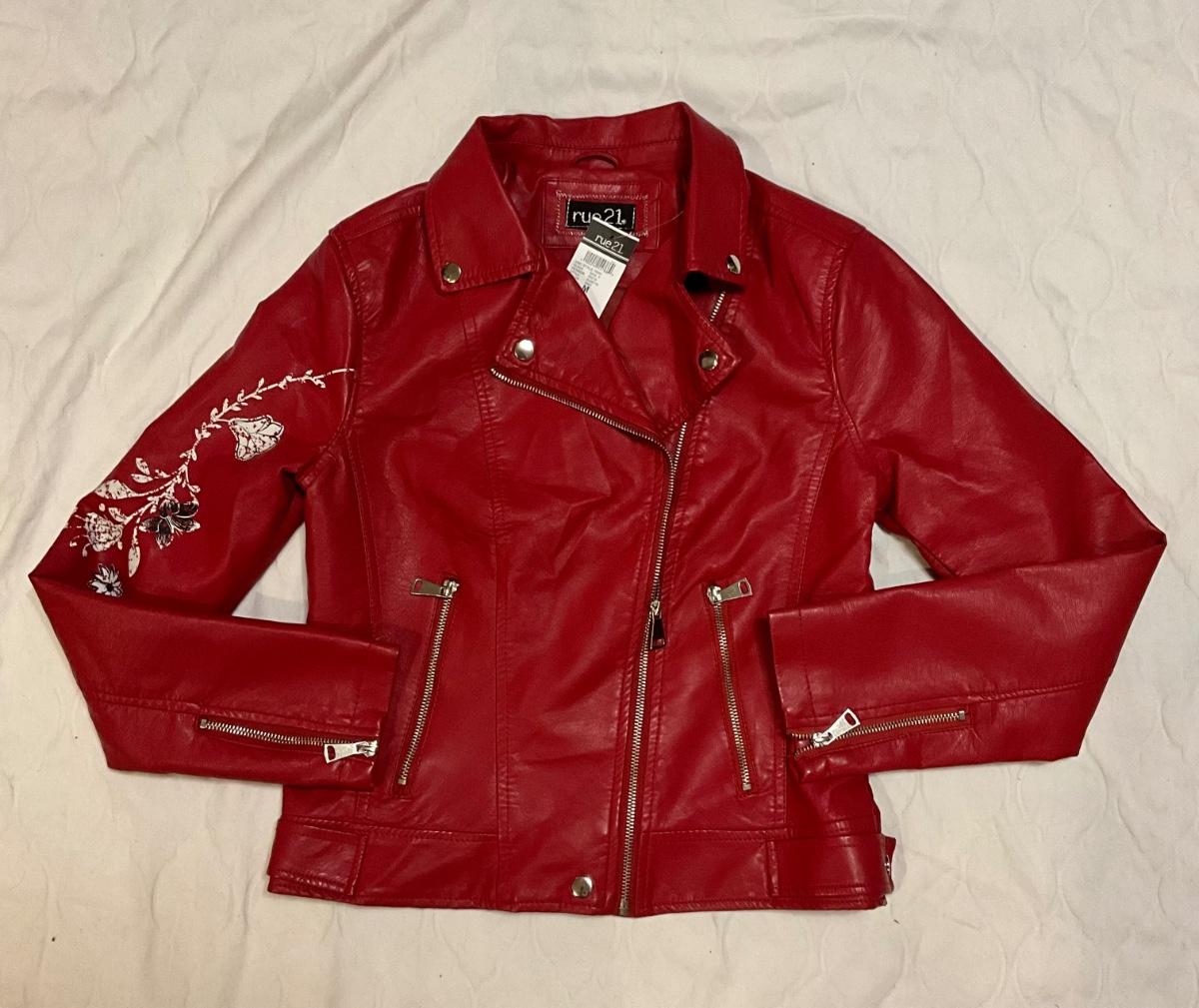 Faux Leather Jacket online Medium NWT