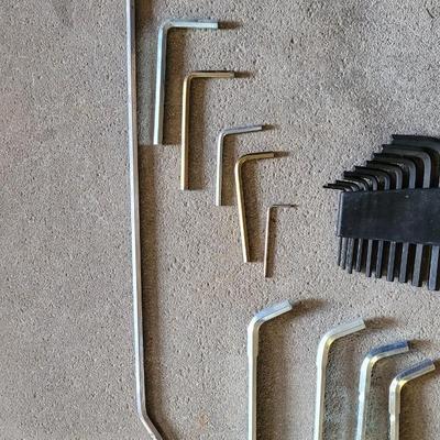 Various Size Allen Keys