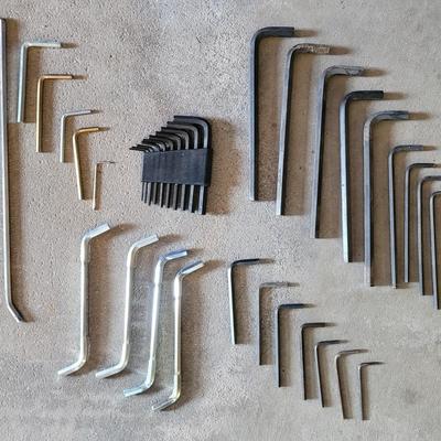 Various Size Allen Keys