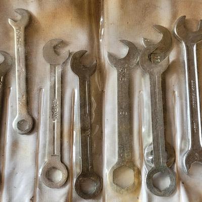 Mixed Tool Lot with Socket Set, Mini Wrenches, Stanley Nail Punches